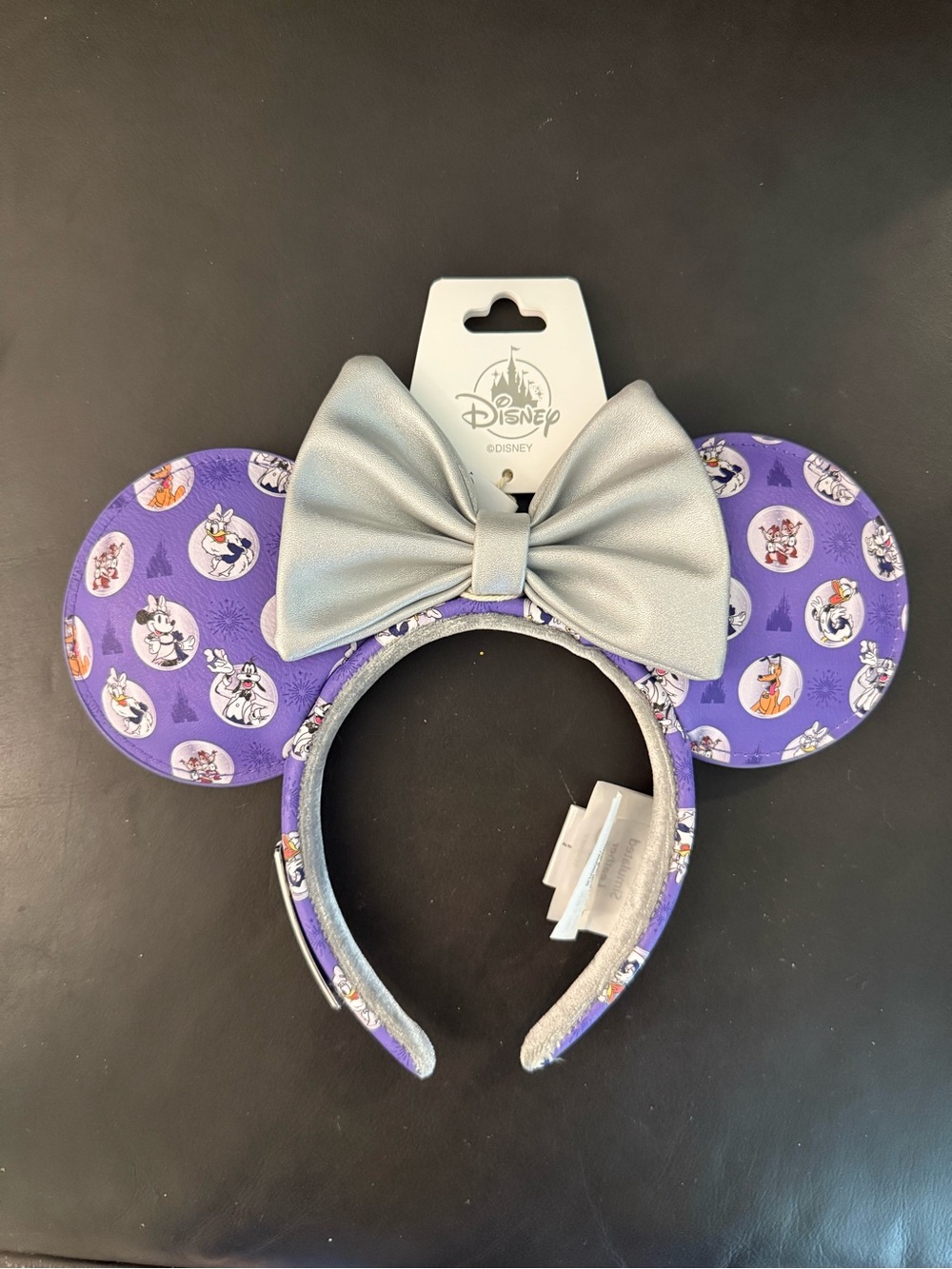 Disney Parks Loungefly 100 Years Mickey & Friends Minnie Mouse Ears Headband NWT